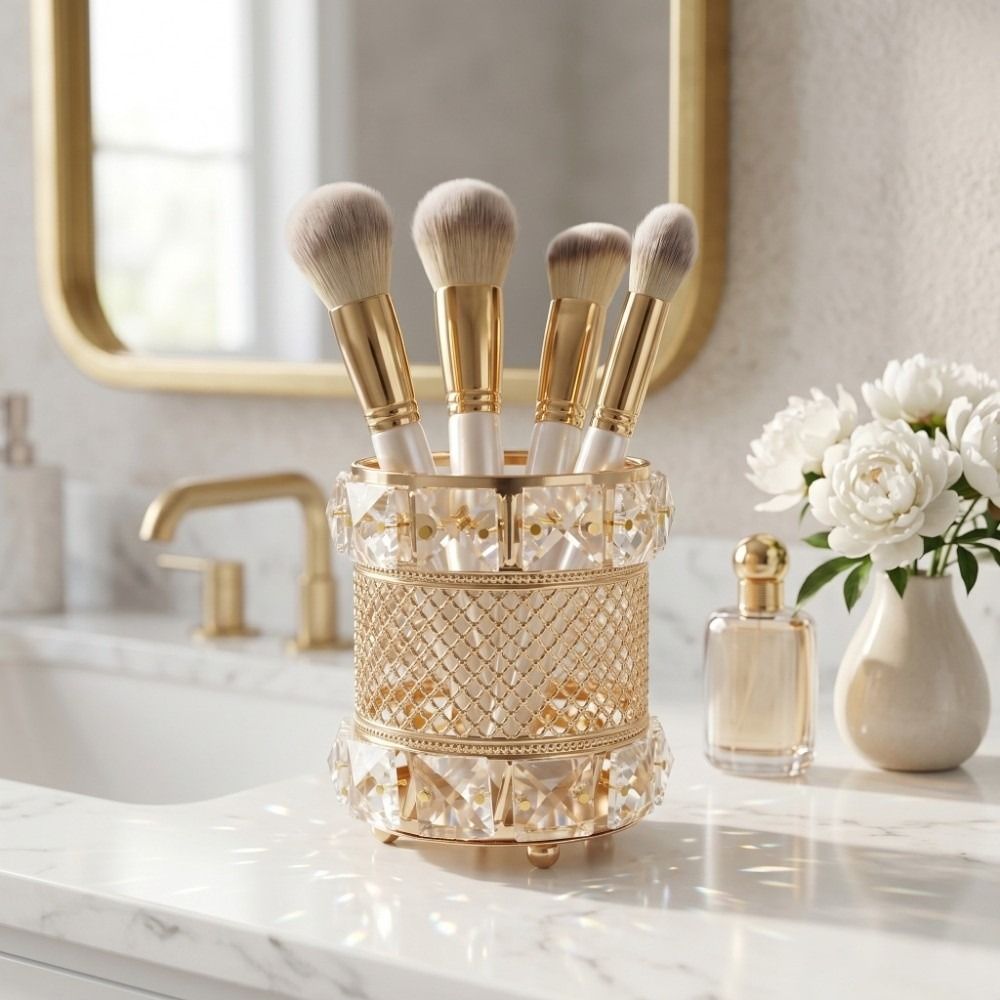 Organizador de pincéis de maqu - Luxury Skincare And Makeup Brands avaliação e preço